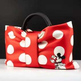 Loungefly x Disney Minnie Mouse Rocks The Dots Bow Crossbody Bag