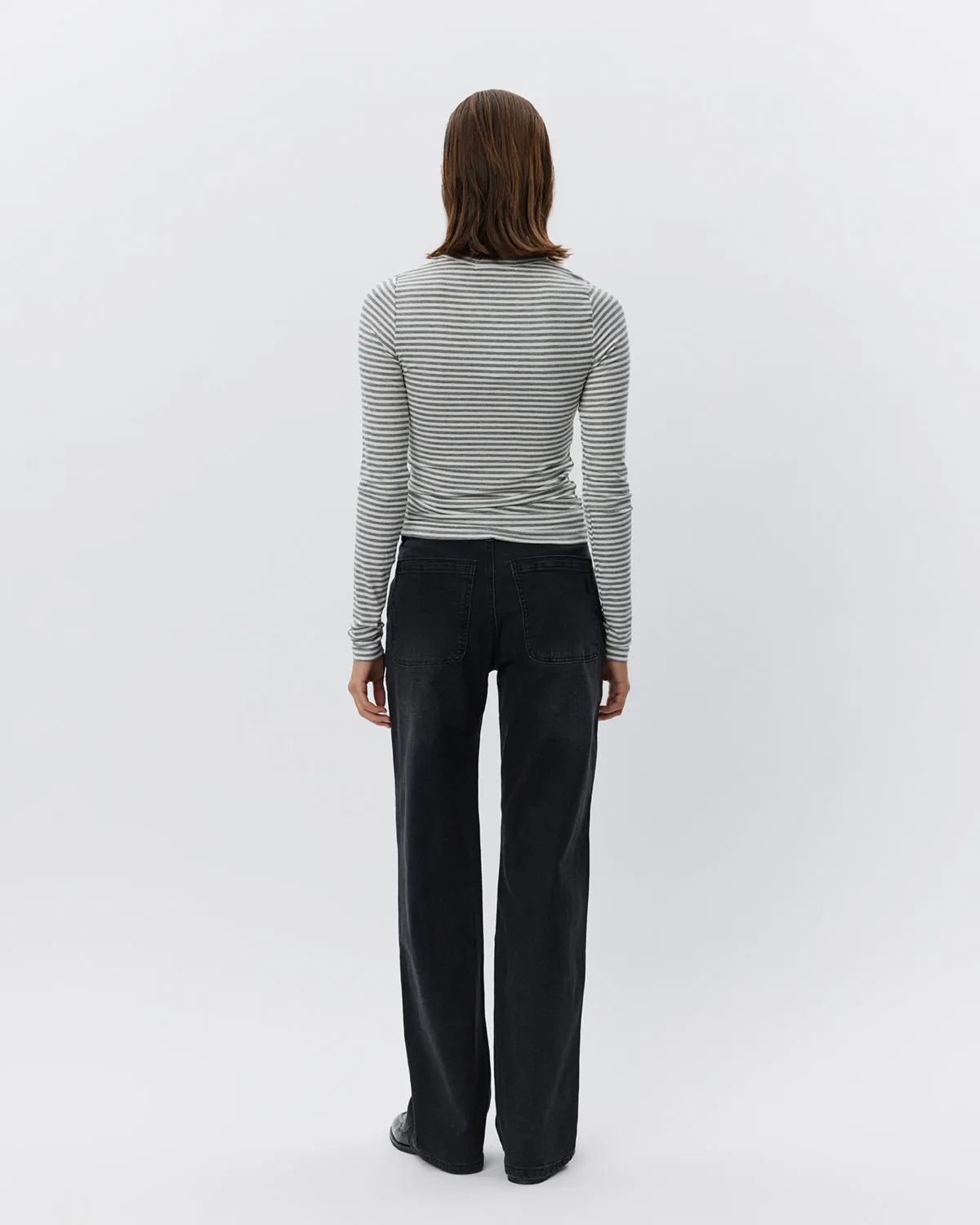 LUCCASW JEANS - Washed black