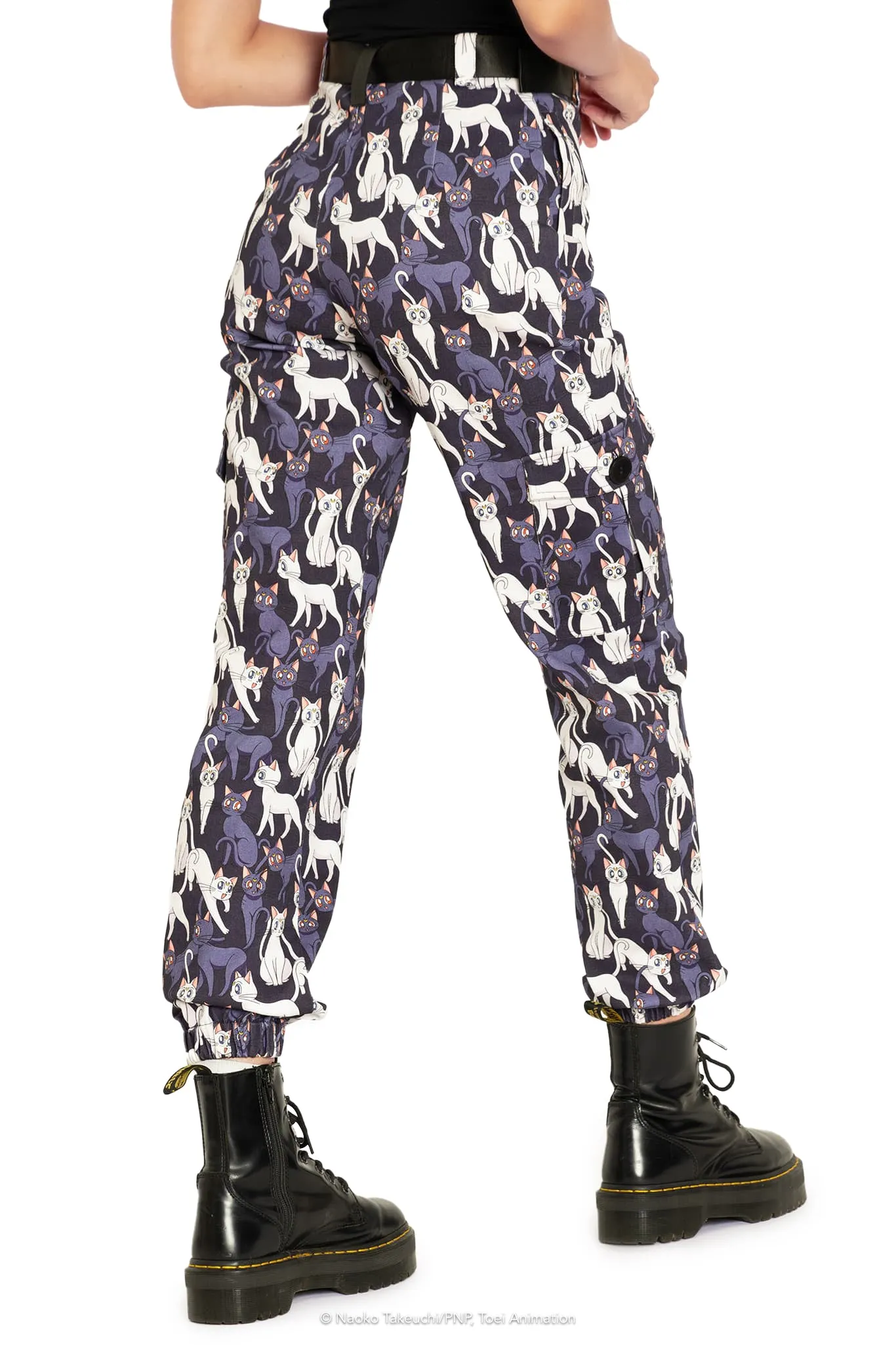 Luna And Artemis Collage Cargo Pants
