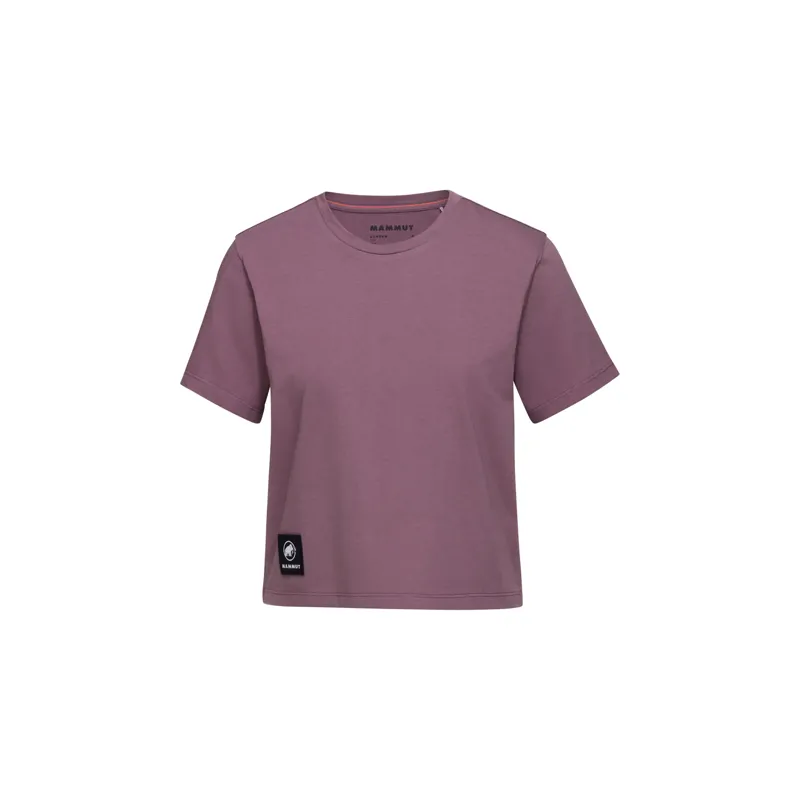 Mammut Women's Massone Cropped Patch T-Shirt Flux