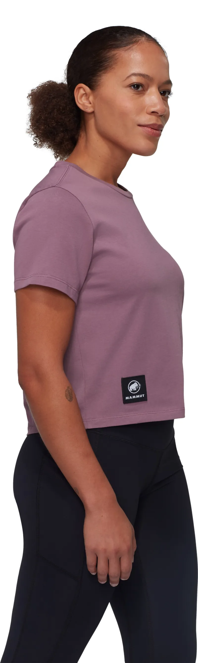 Mammut Women's Massone Cropped Patch T-Shirt Flux