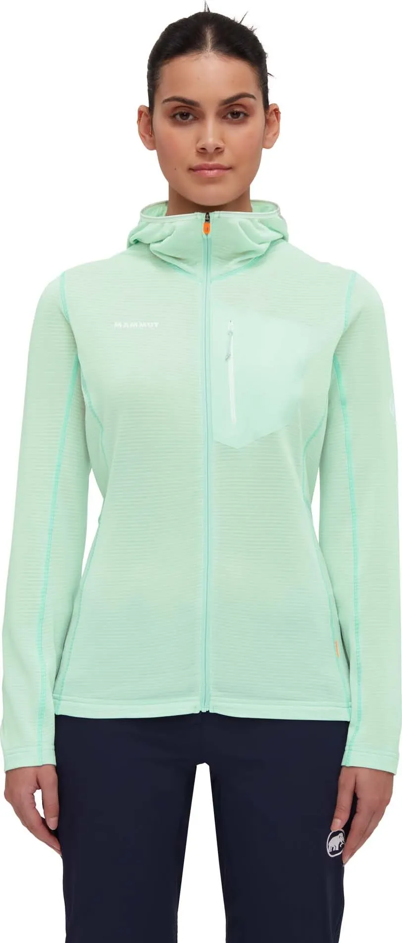 Mammut Women's Aenergy Light ML Hooded Jacket Neo Mint | Buy Mammut Women's Aenergy Light ML Hooded Jacket Neo Mint he