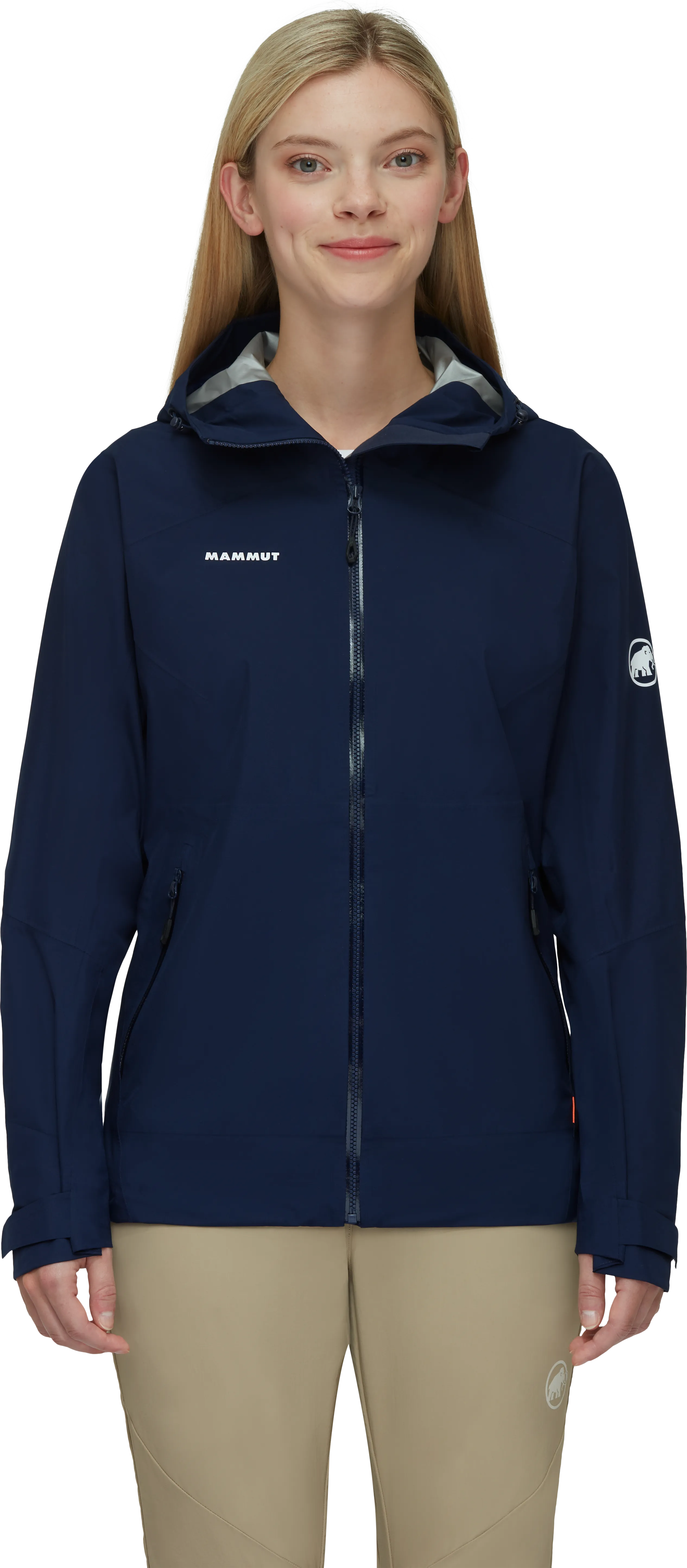 Mammut Women's Convey Tour Hs Hooded Jacket Marine | Buy Mammut Women's Convey Tour Hs Hooded Jacket Marine here | Out