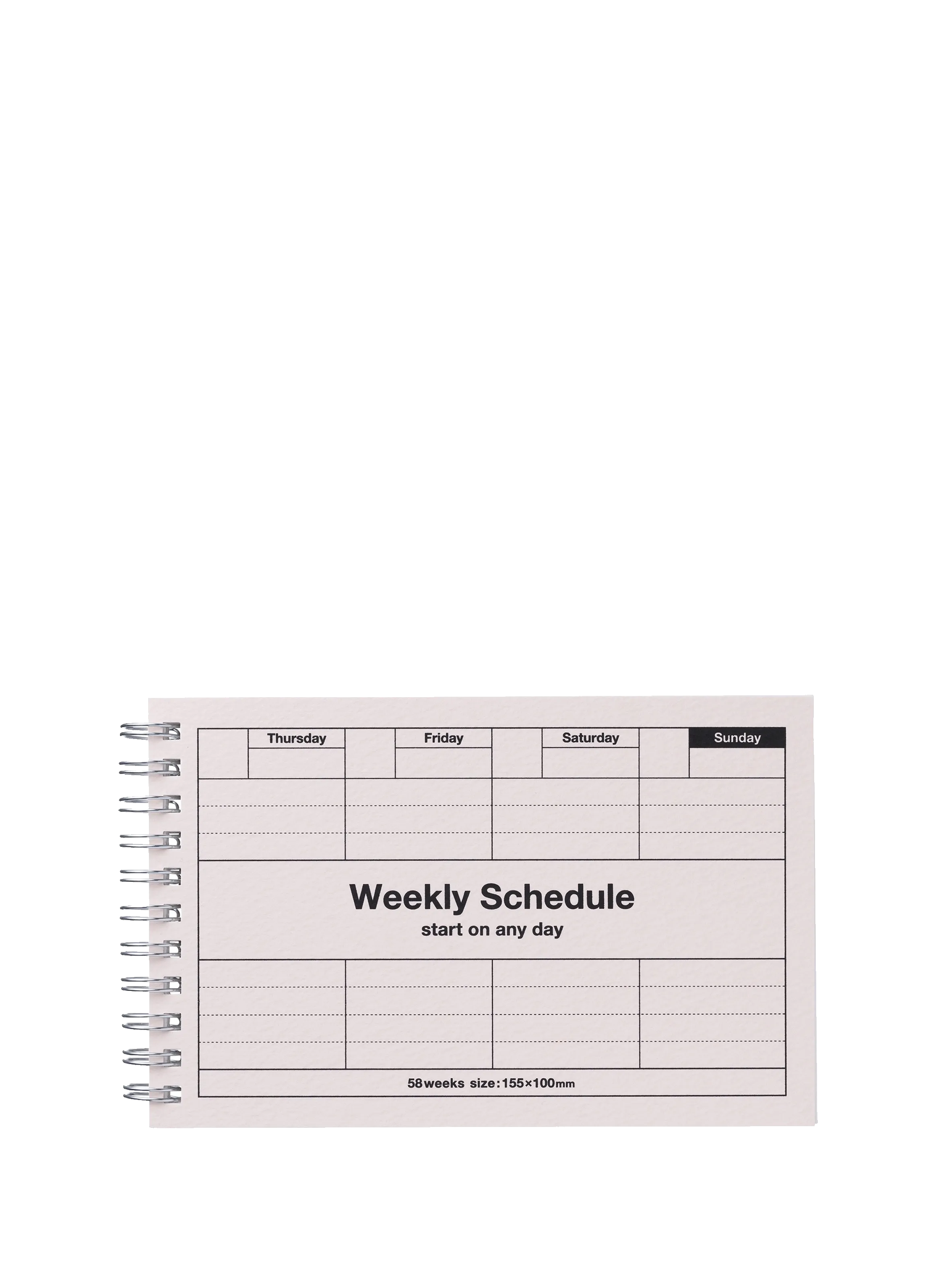 MARK'S  Weekly planner - Brown