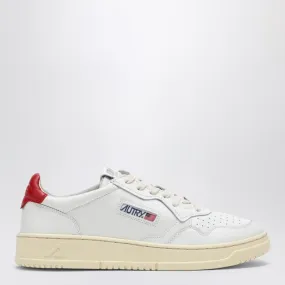 Medalist white/red trainer