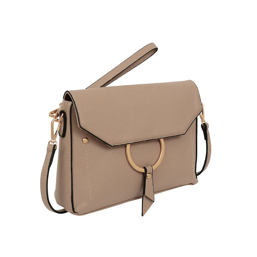Mellow World Portia Latte Crossbody Bag (Women's)