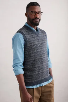 Men's Fair Isle Walt Vest