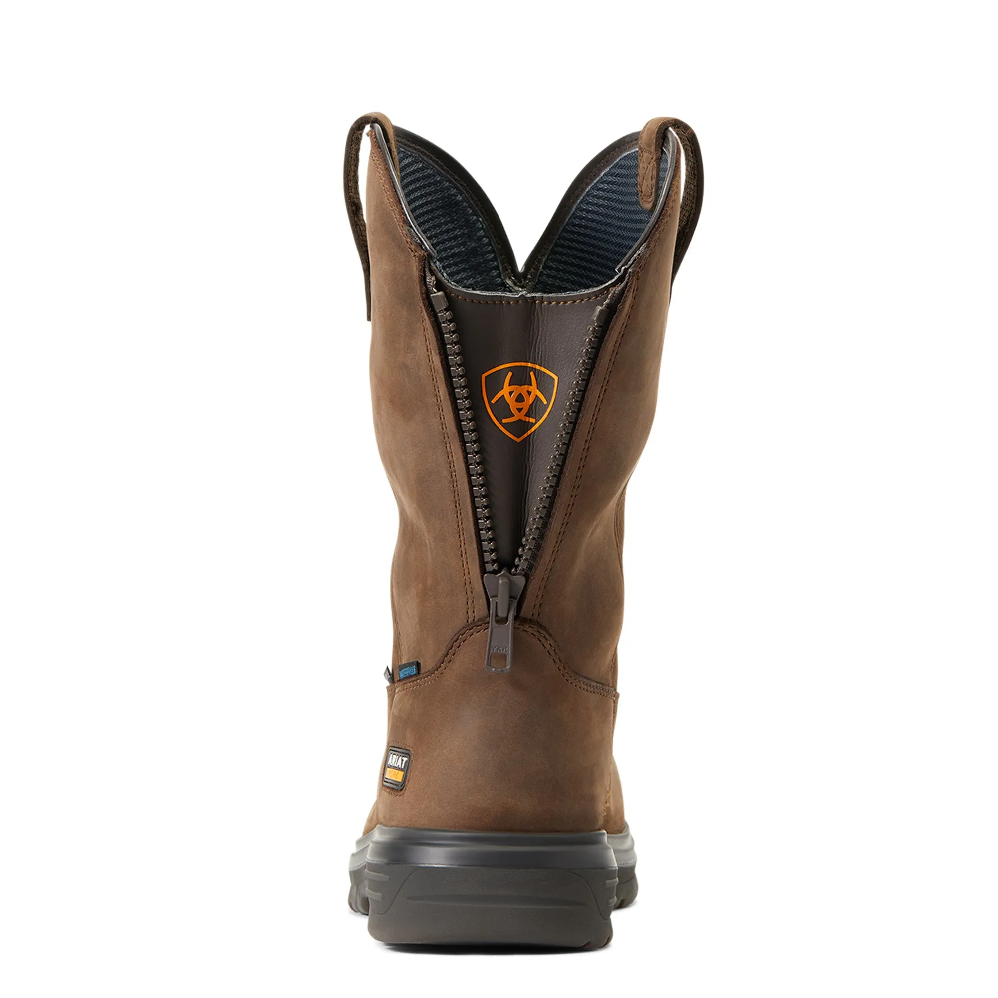 Men's Ariat Turbo Moc Toe Waterproof Carbon Toe Work Boot #10040396
