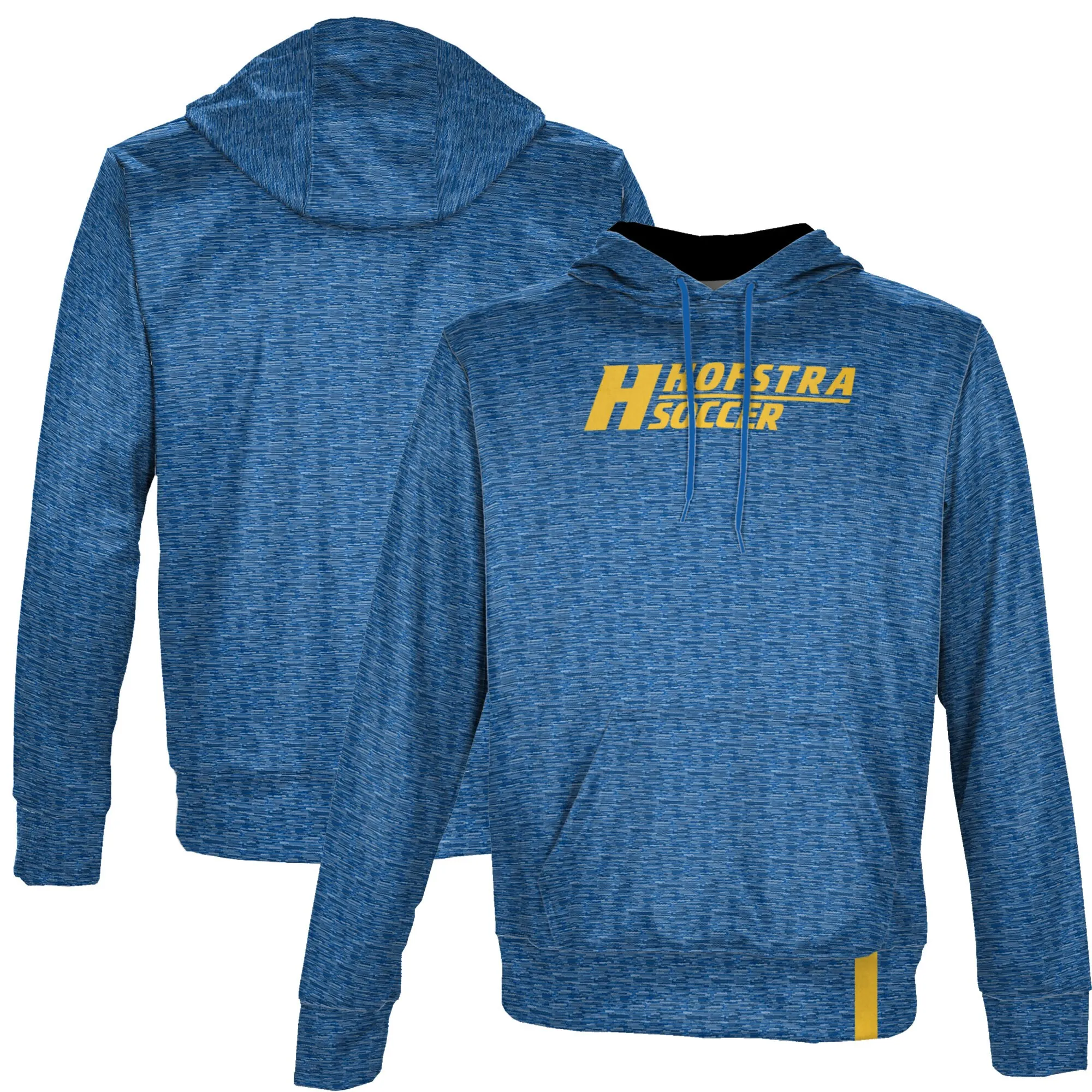 Men's ProSphere Blue Hofstra University Pride Soccer Name Drop Pullover Hoodie