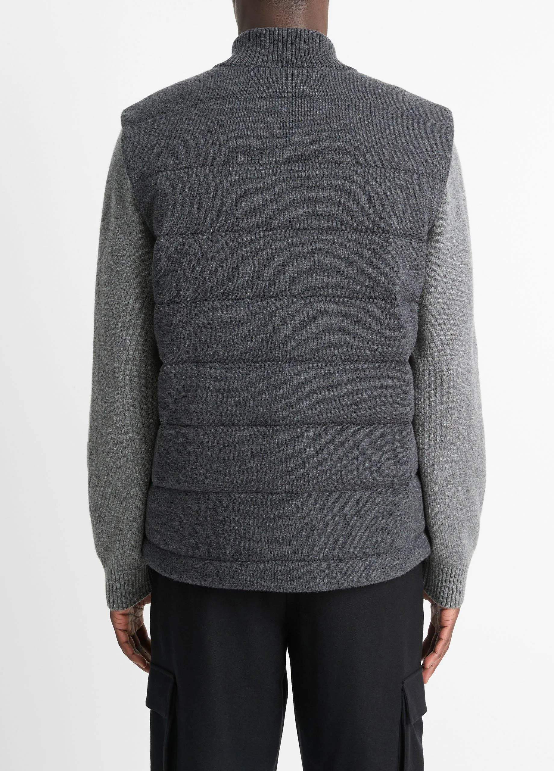 Merino Wool Full-Zip Vest