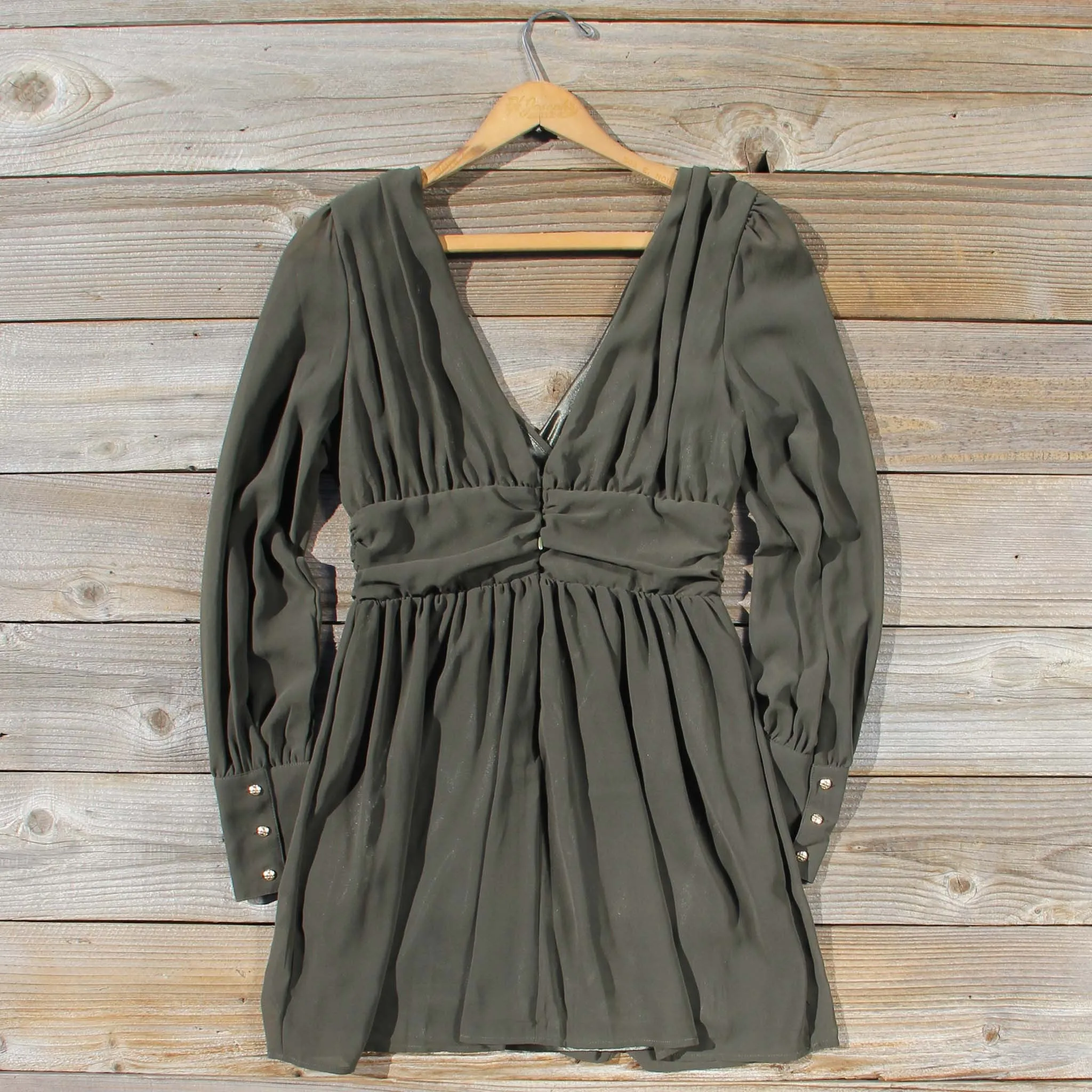 Midnight Sage Dress