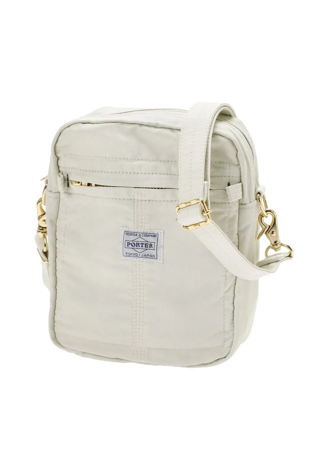 Mile Vertical Shoulder Bag - White