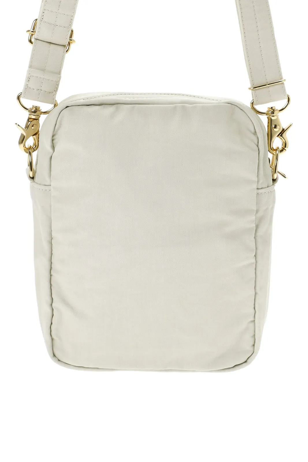 Mile Vertical Shoulder Bag - White