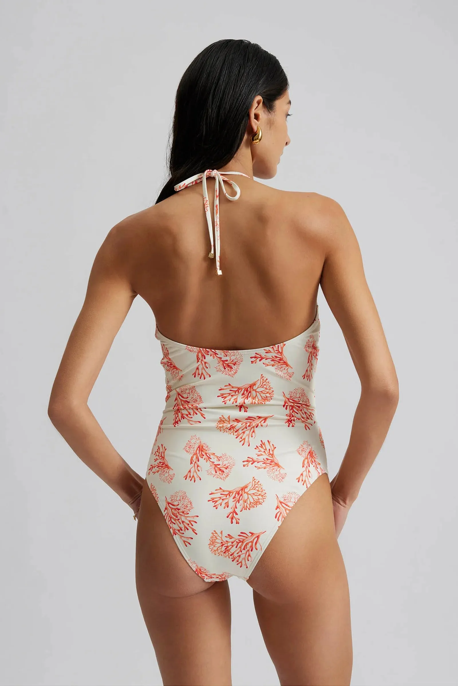 Misty Swimsuit Coral Red