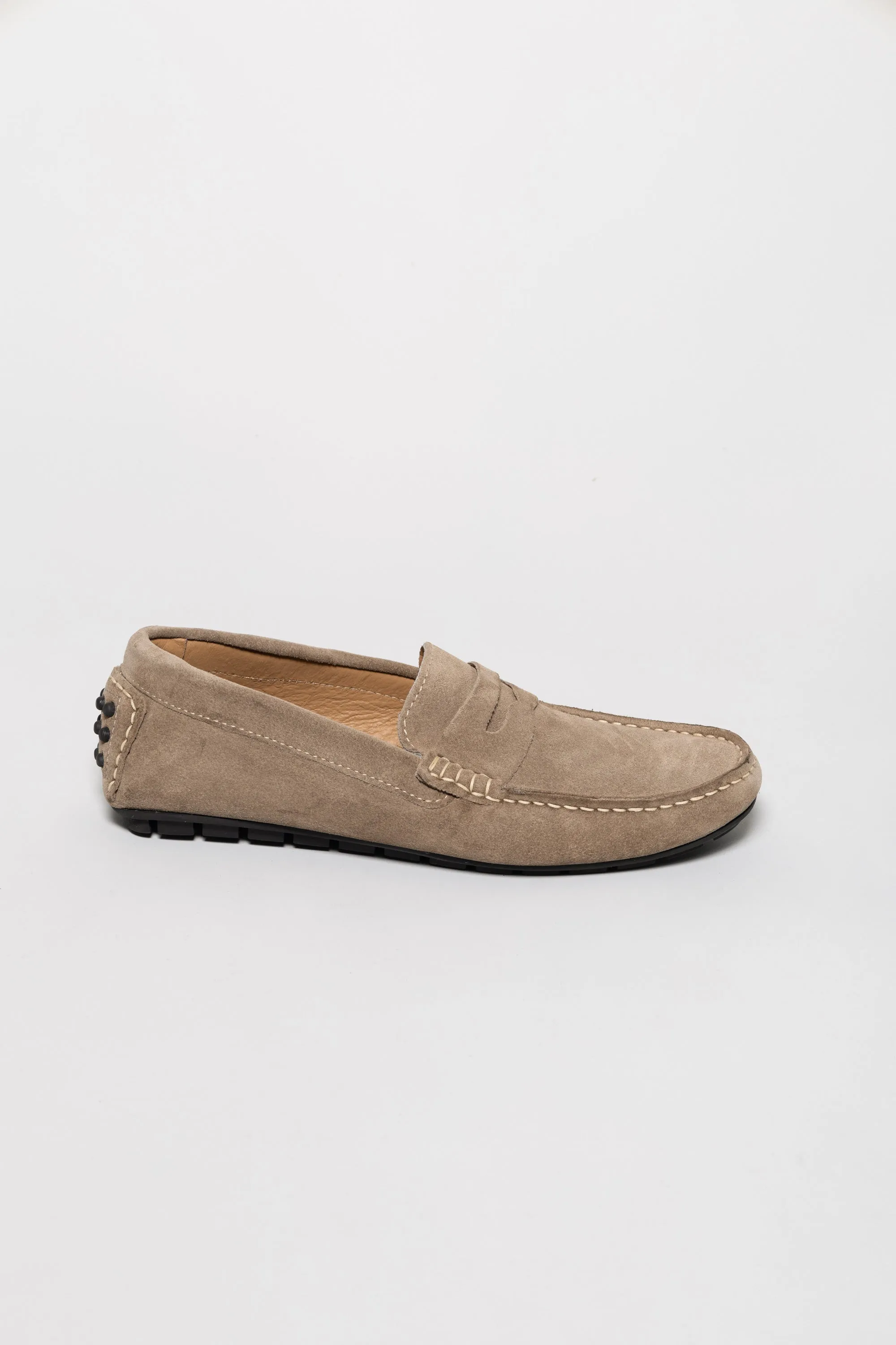 moccasin mask beige