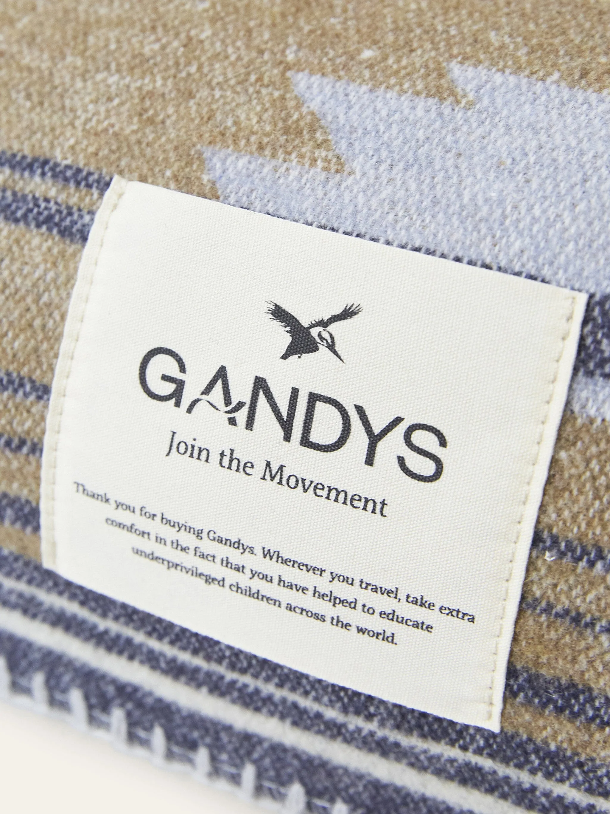 Navy Artisan Blanket