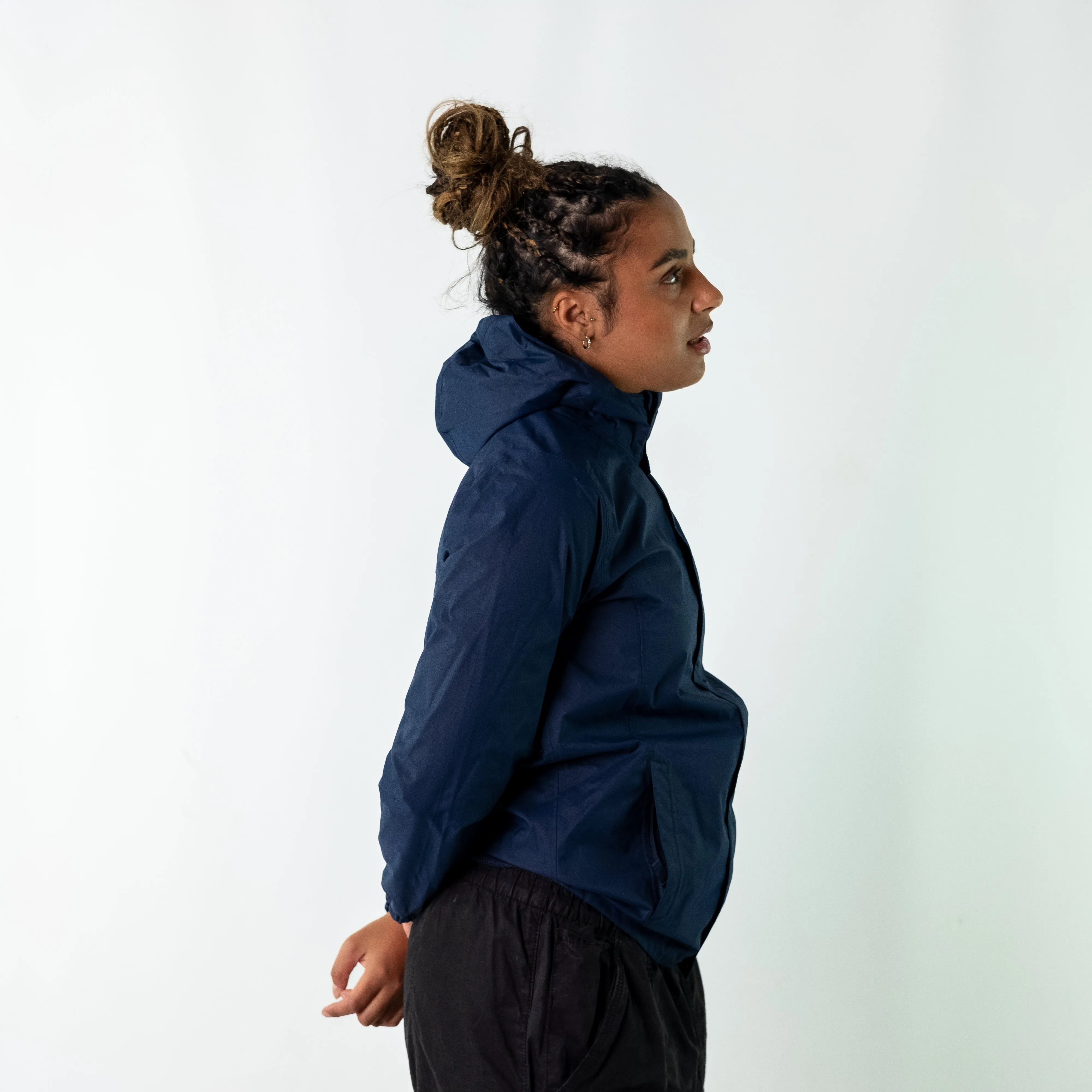 Navy Blue y2ks The North Face Light Rain Jacket (XS)