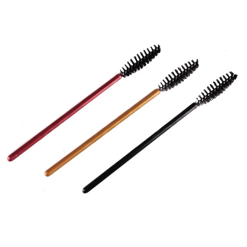 New 12pcs Make Up Brush Synthetic Fiber One-Off Disposable Eyelash Brush Mascara Applicator Wand Brush best deal SM6