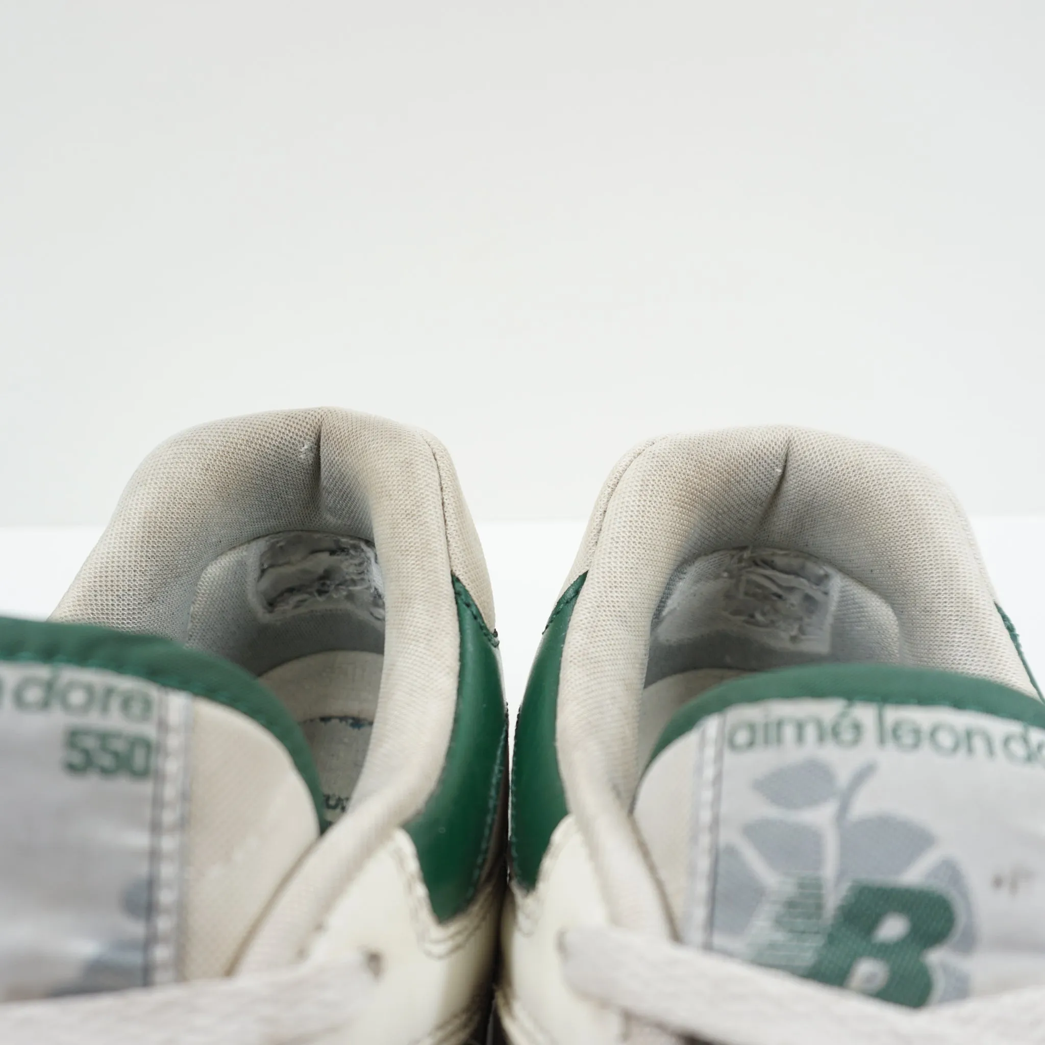 New Balance 550 Aime Leon Dore White Green