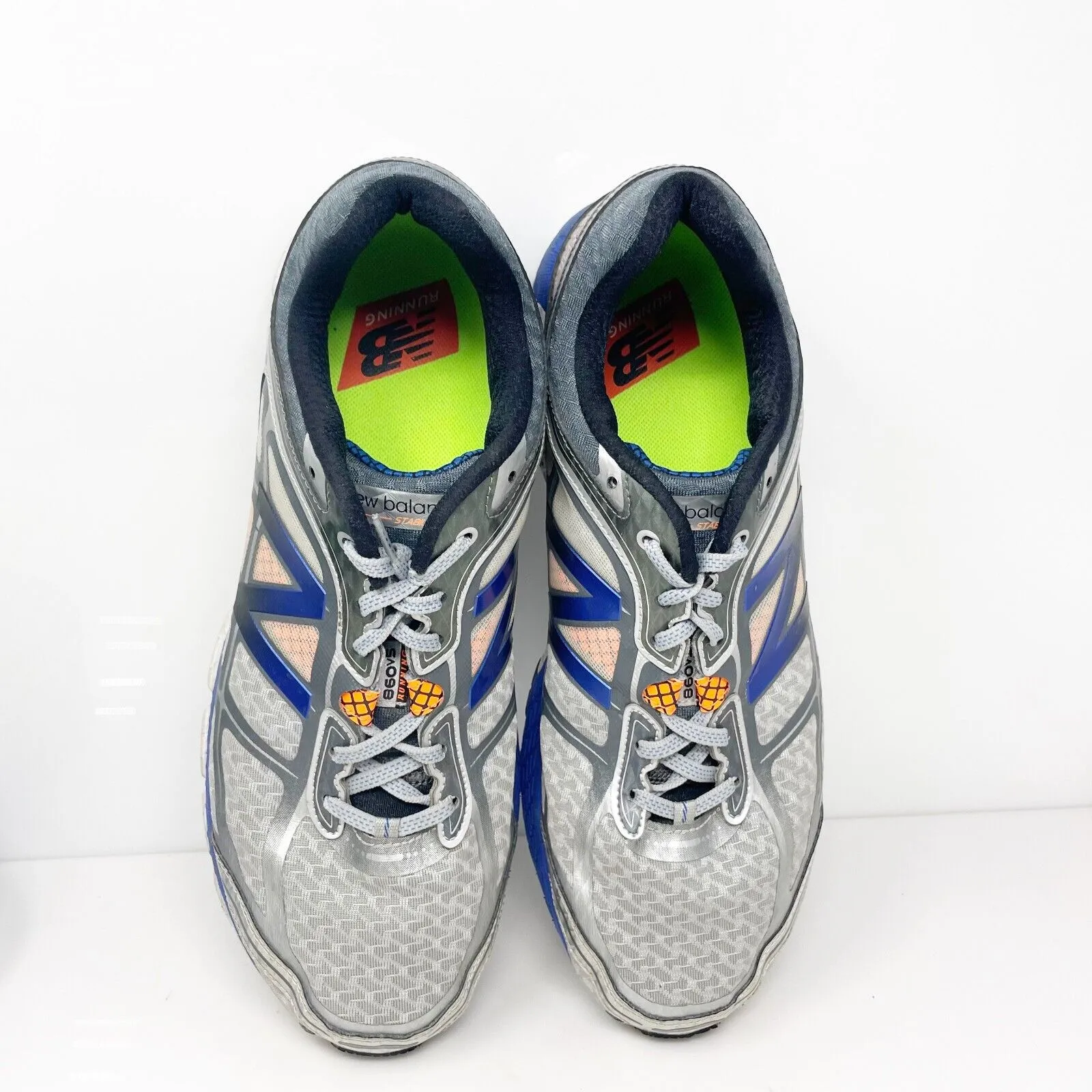 New Balance Mens 860 V5 M860SB5 Gray Running Shoes Sneakers Size 13 2E