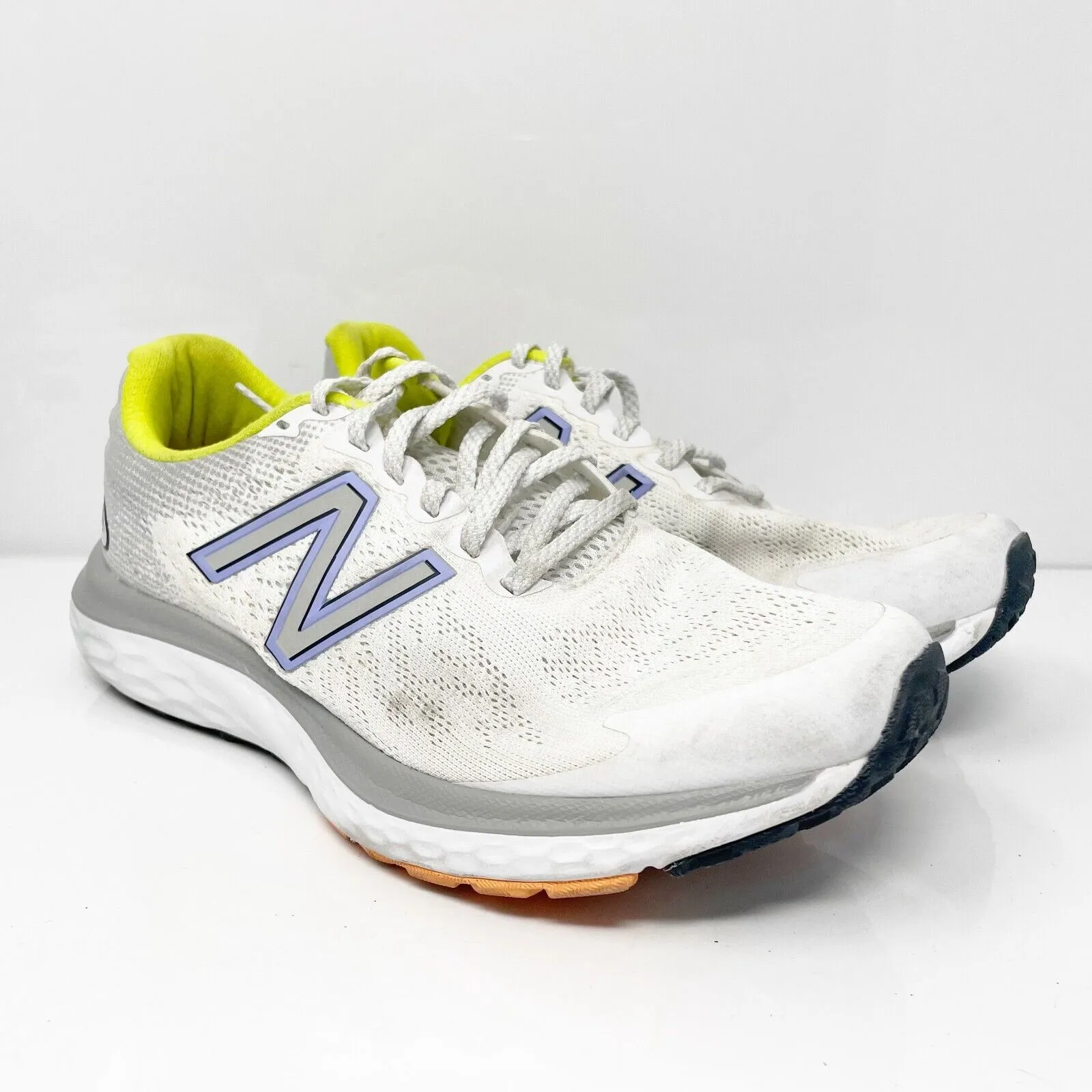 New Balance Womens Fresh Foam 680 V7 W680CH7 White Running Shoes Sneakers Sz 8 B