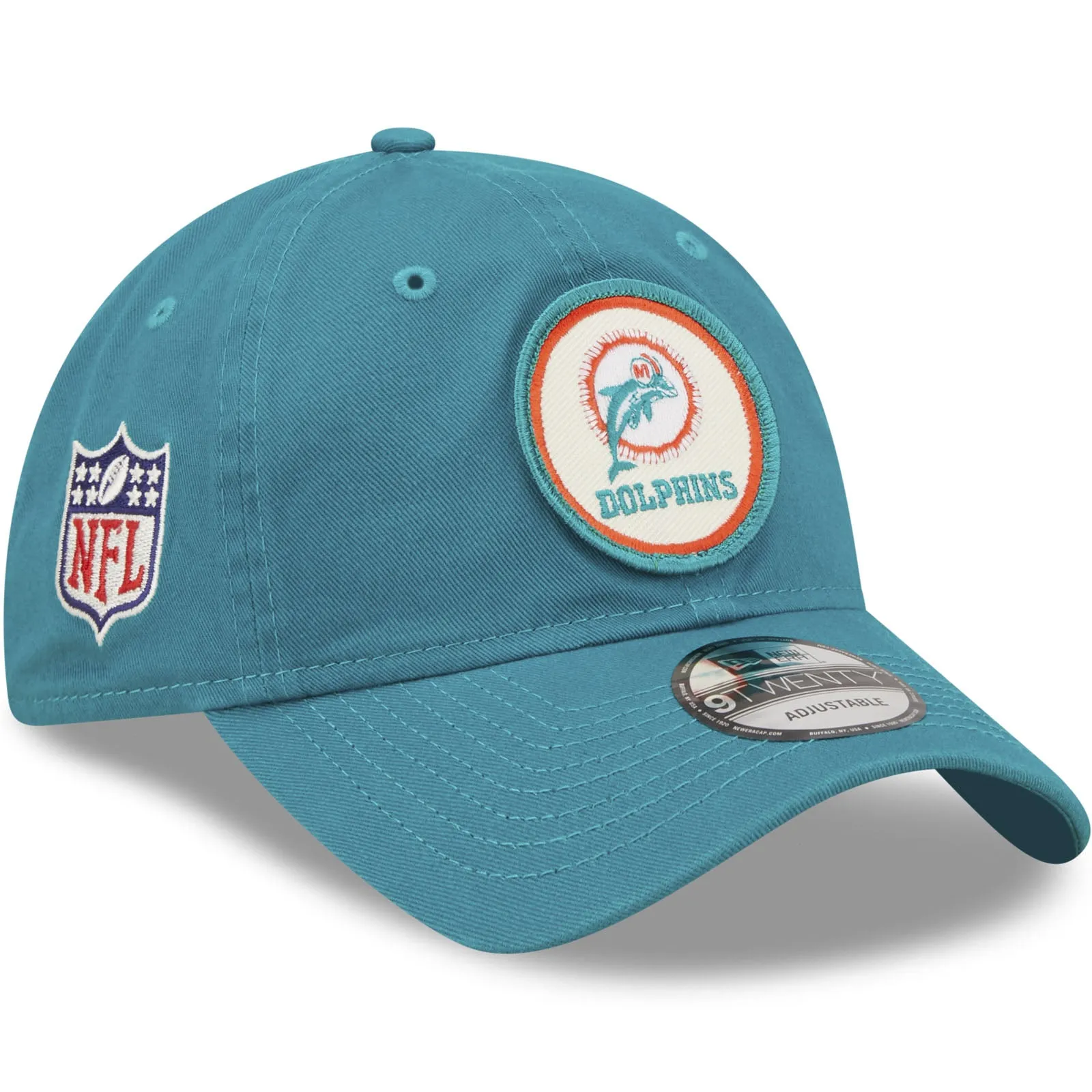 New Era Miami Dolphins NFL 2022 Sideline 9TWENTY Baseball Cap - Blue