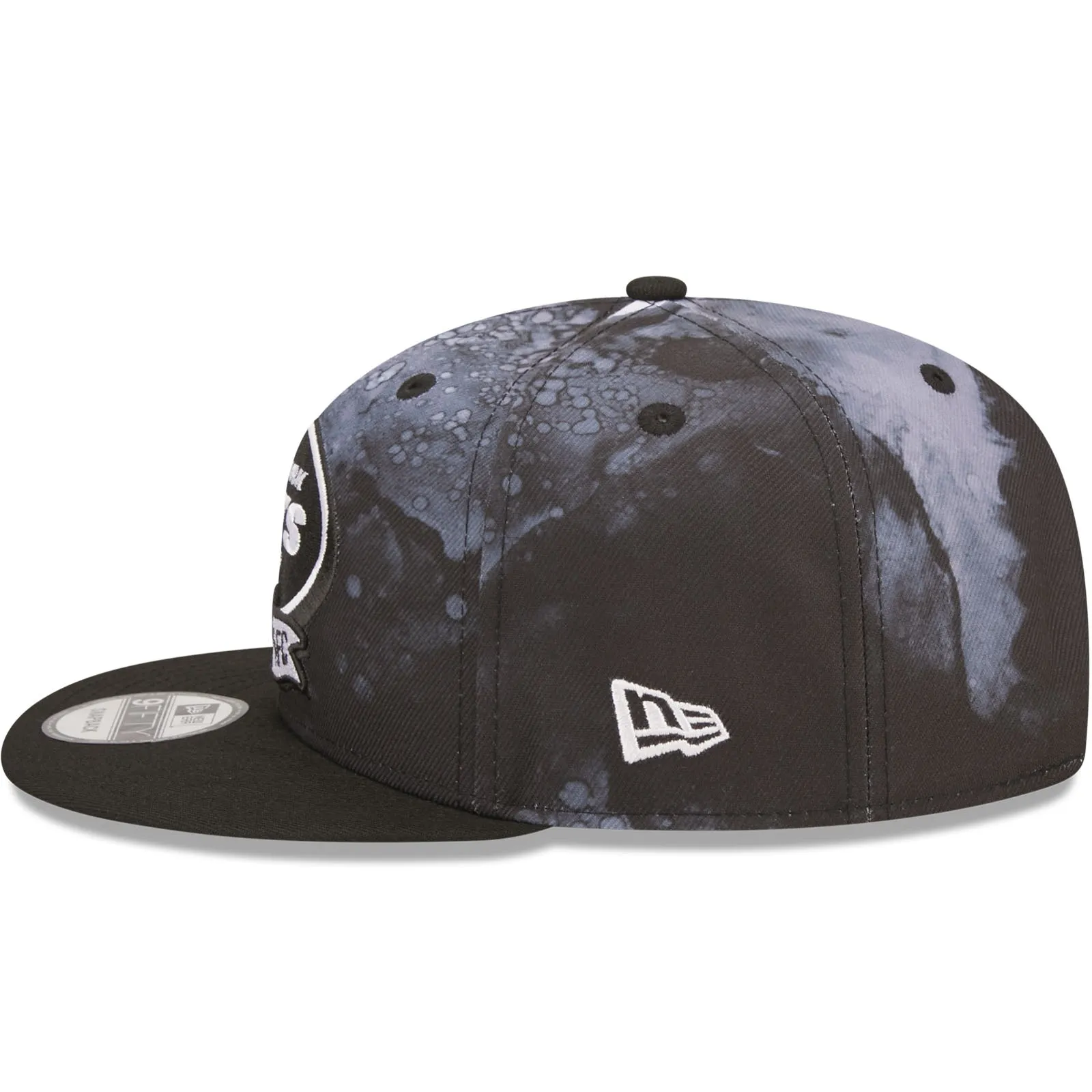 New Era New York Jets NFL 9FIFTY 2022 Sideline Ink Baseball Cap - Black