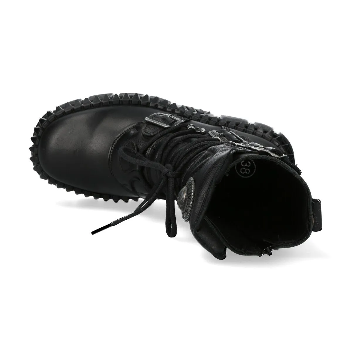 NEW ROCK -  WALL373-S6 Chunky Platform Gothic Boots