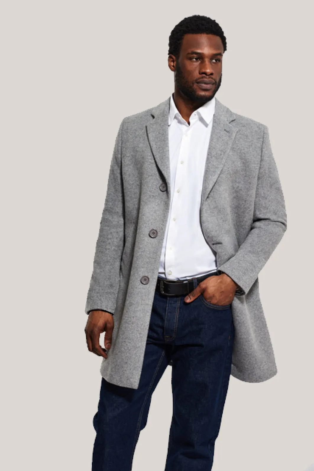 NEW YORK Wool & Cashmere Overcoat