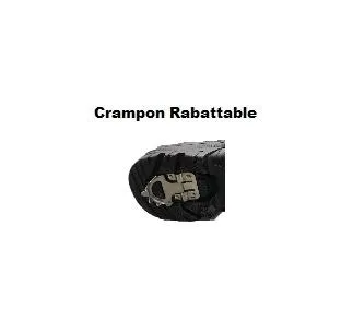 NEXX ICE MARGO Crampons RétractablesBOTTES D'HIVERTEMP -35°CNoir|NEXX ICE MARGORetractable Crampons WINTER BOOTSTEMP -35°C Black