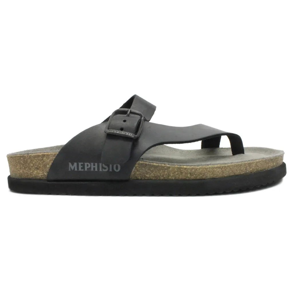 Niels Nubuck Leather Men's Slide Sandals