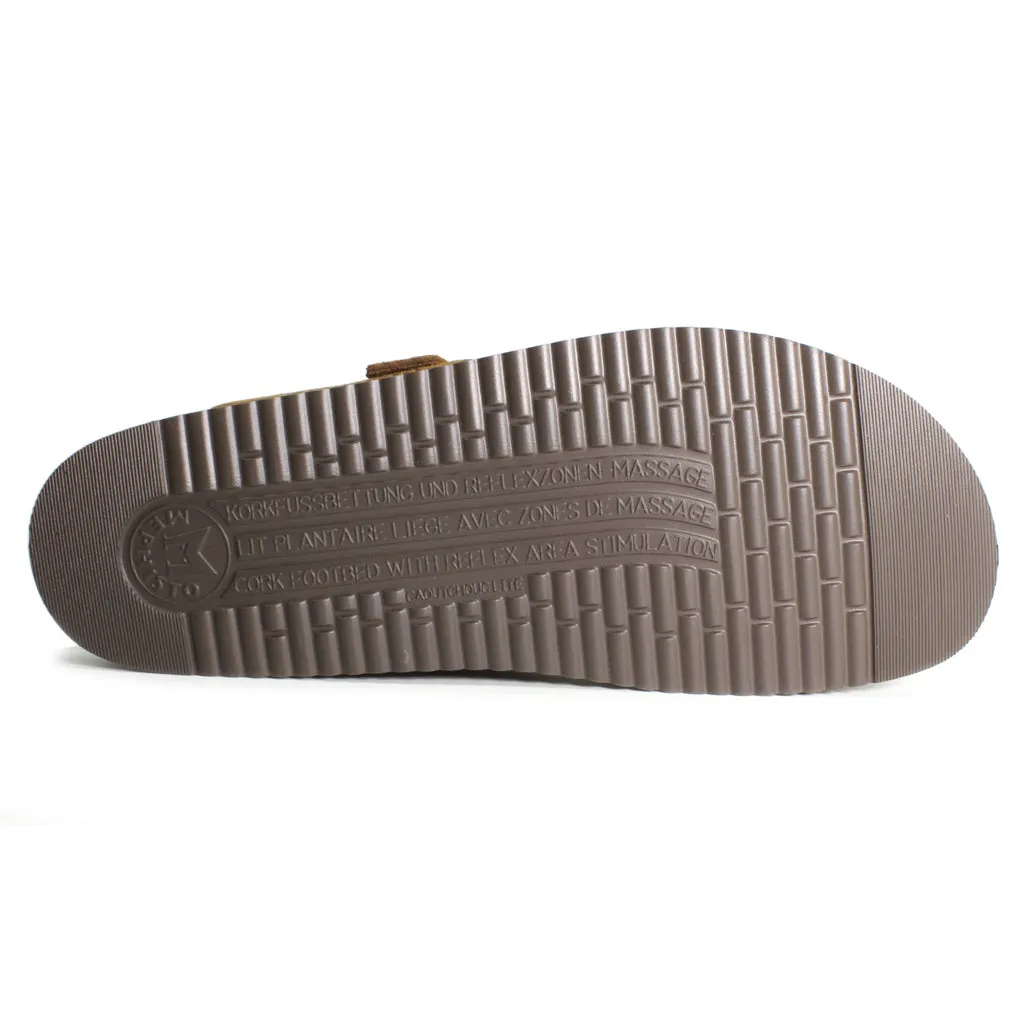 Niels Nubuck Leather Men's Slide Sandals