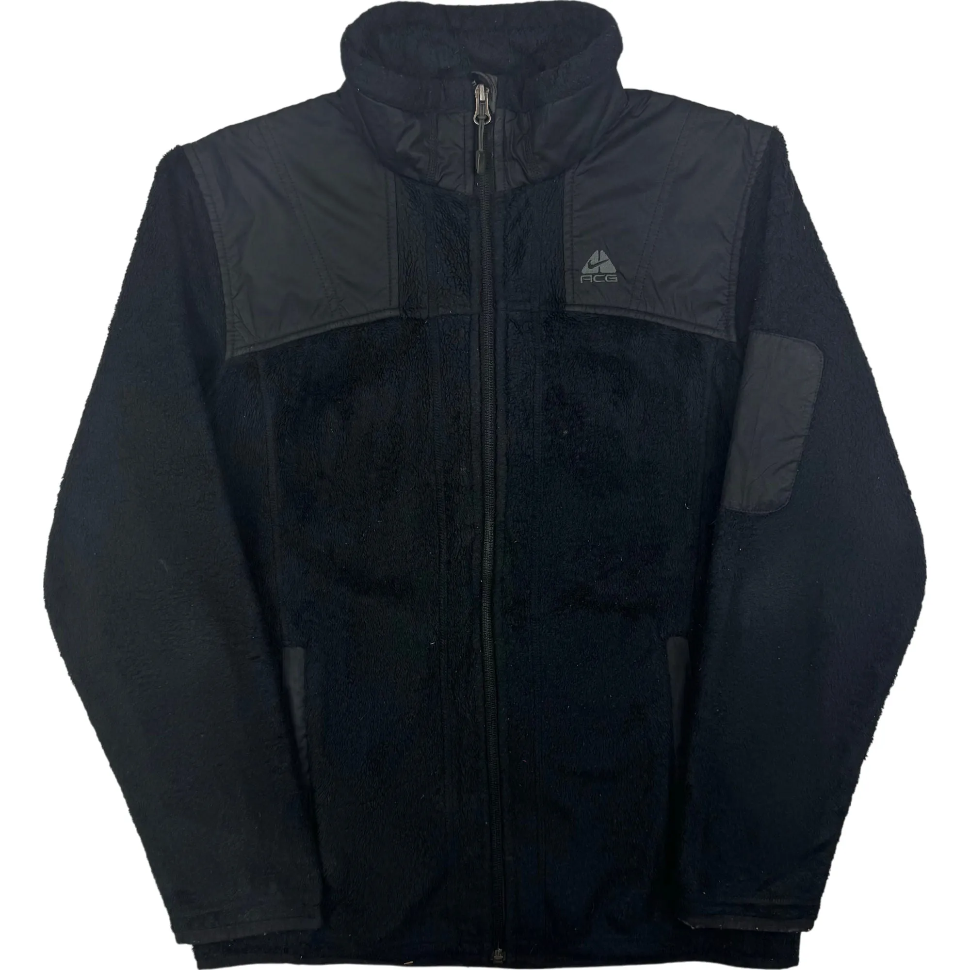 Nike ACG Sherpa Full Zip Fleece Jacket Black