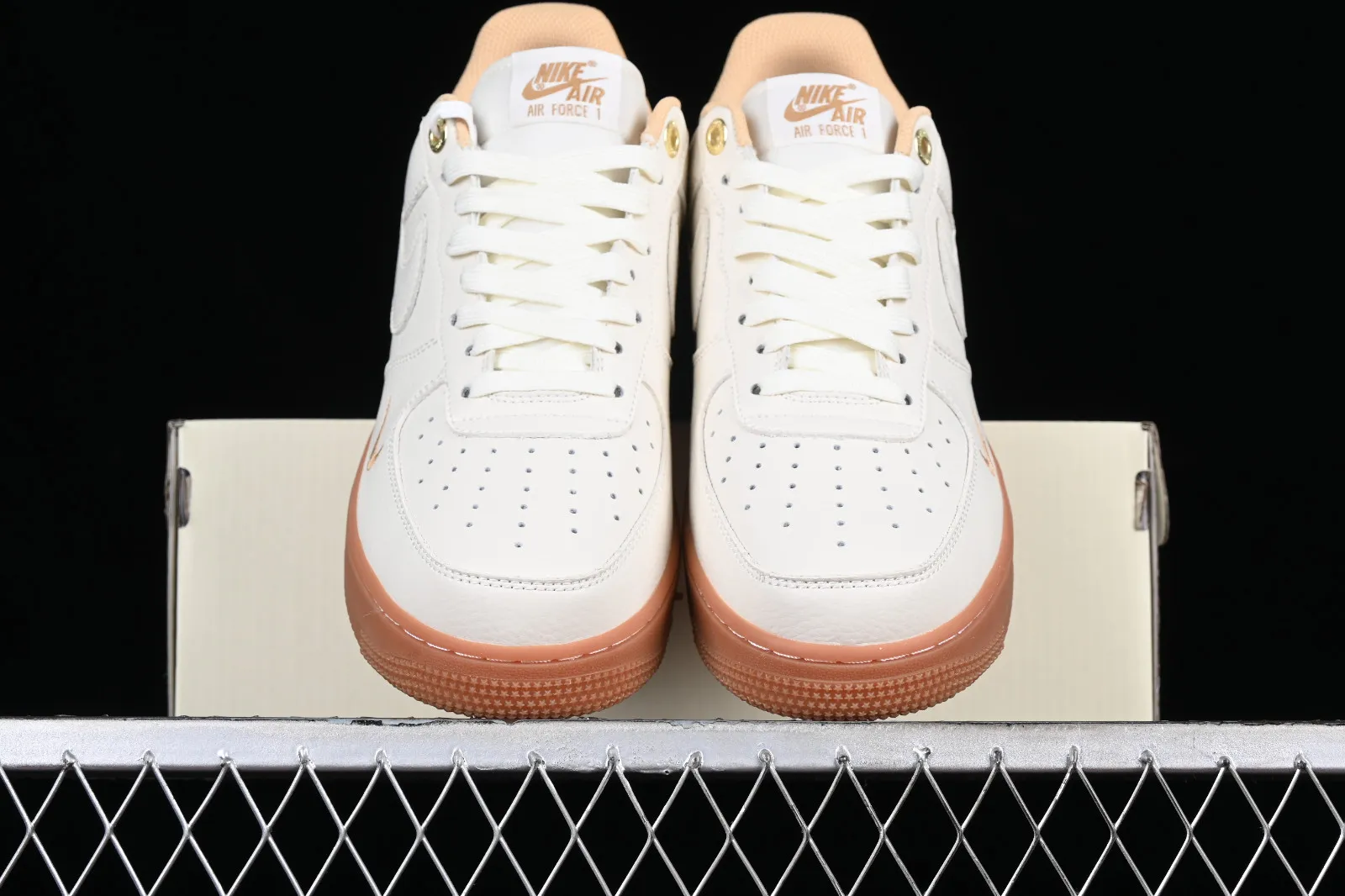 Nike Air Force 1 07 Low NAI-KE Brown Off White NK0621-988