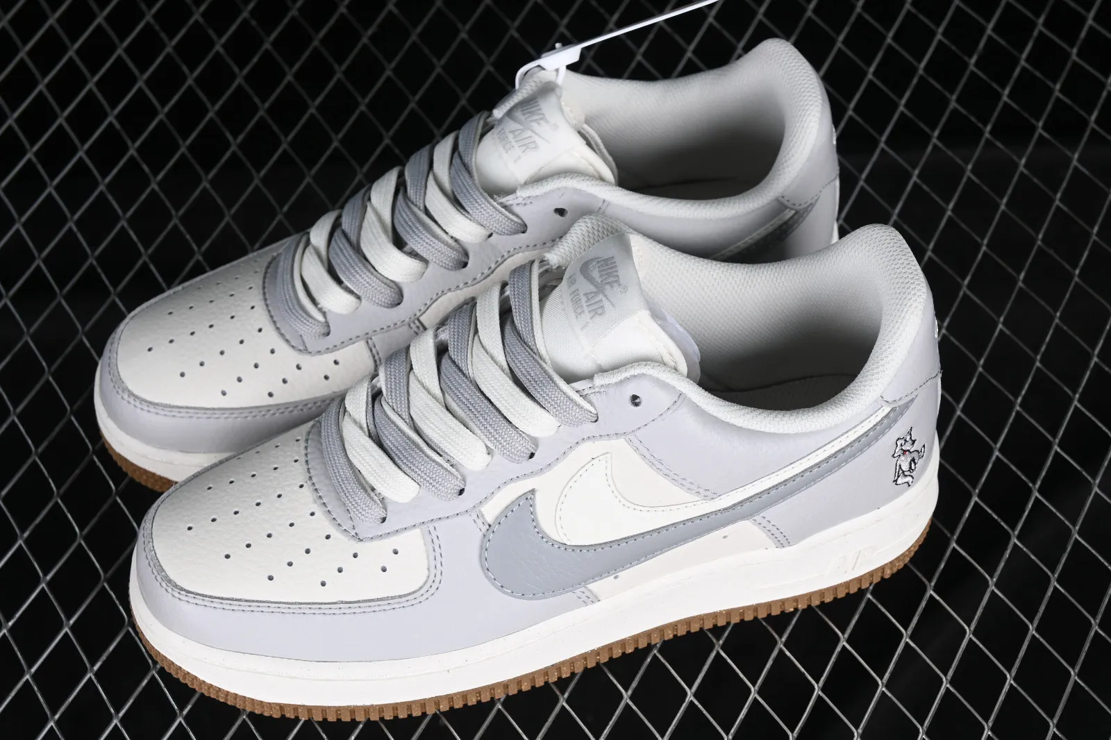 Nike Air Force 1 07 Low Rice White Light Grey Brown CC2569-088