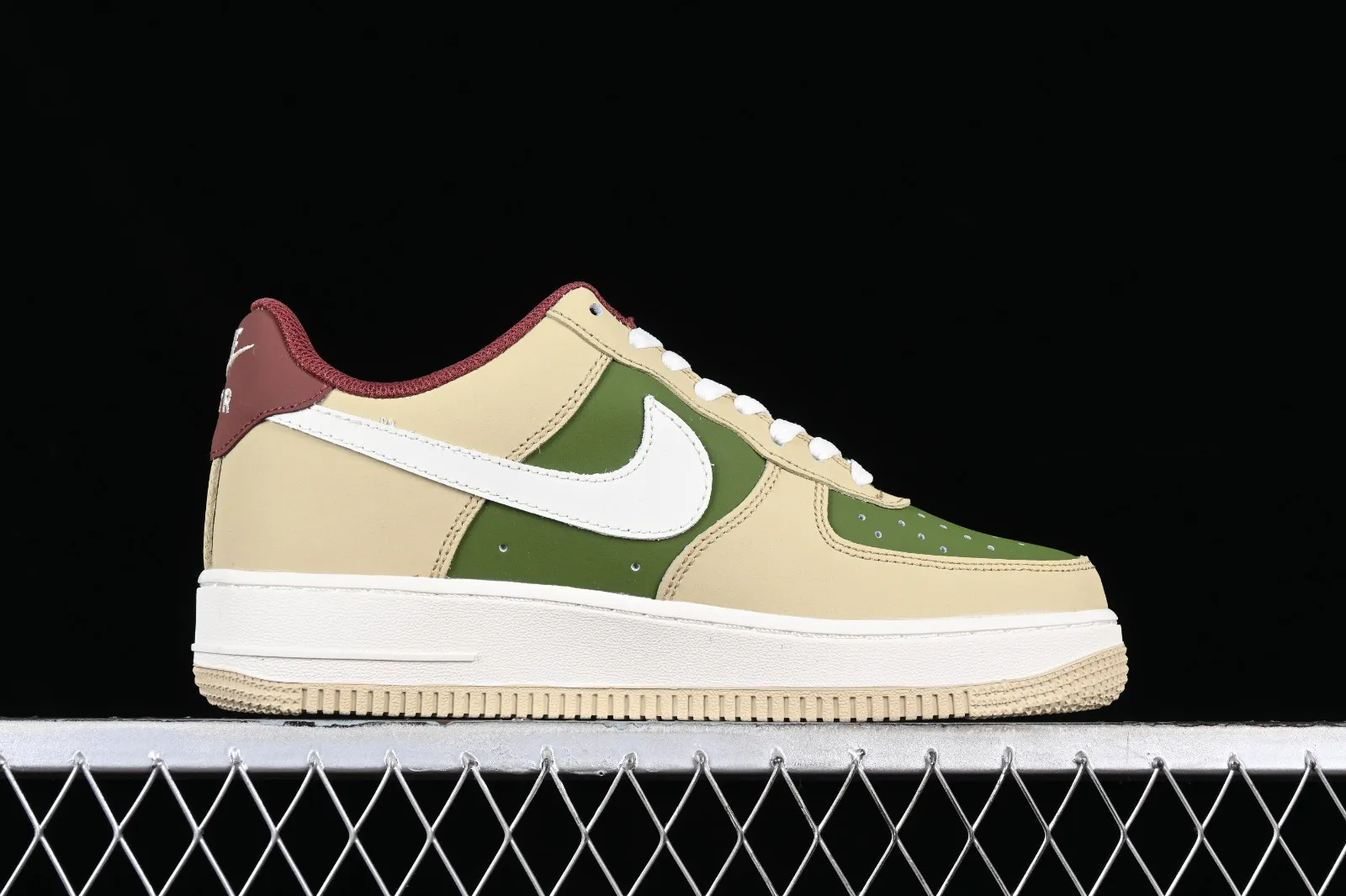 Nike Air Force 1 07 Low The North Face Khaki Brown Green BS9055-727