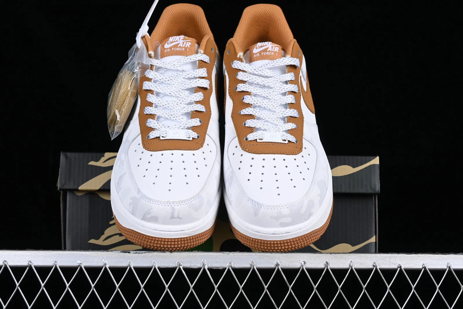 Nike Air Force 1 07 Low White Brown Grey DV1588-003