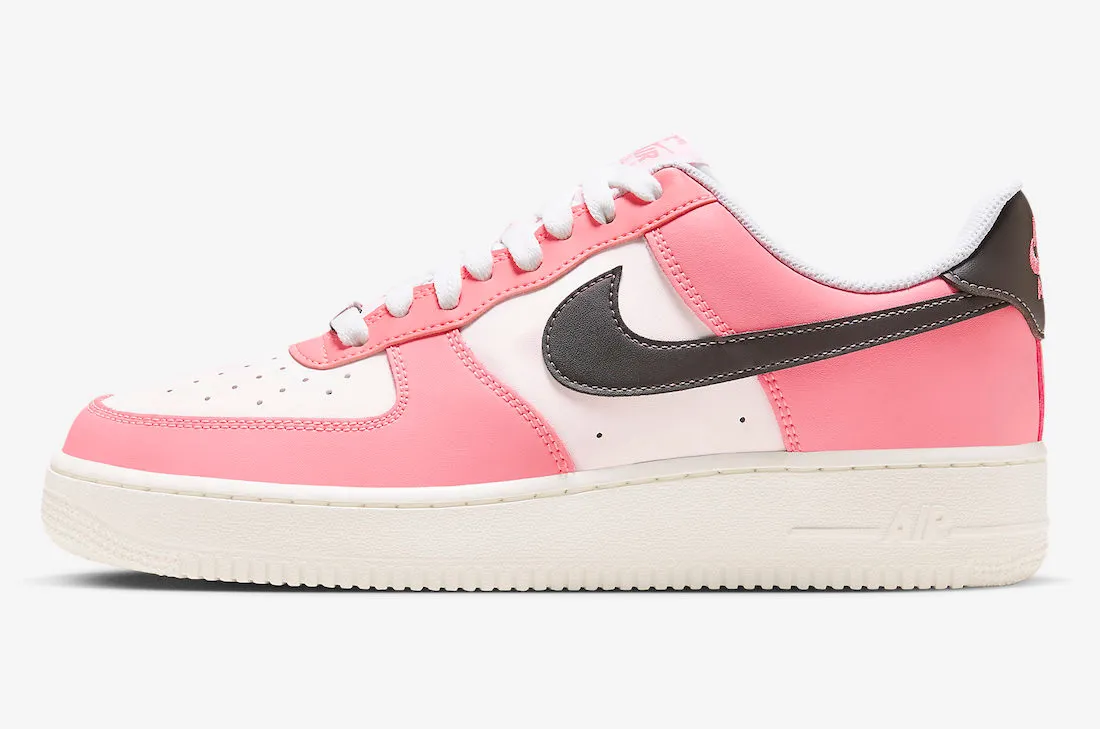 Nike Air Force 1 Low Neapolitan Pink Foam Baroque Brown White Sail FQ6850-621