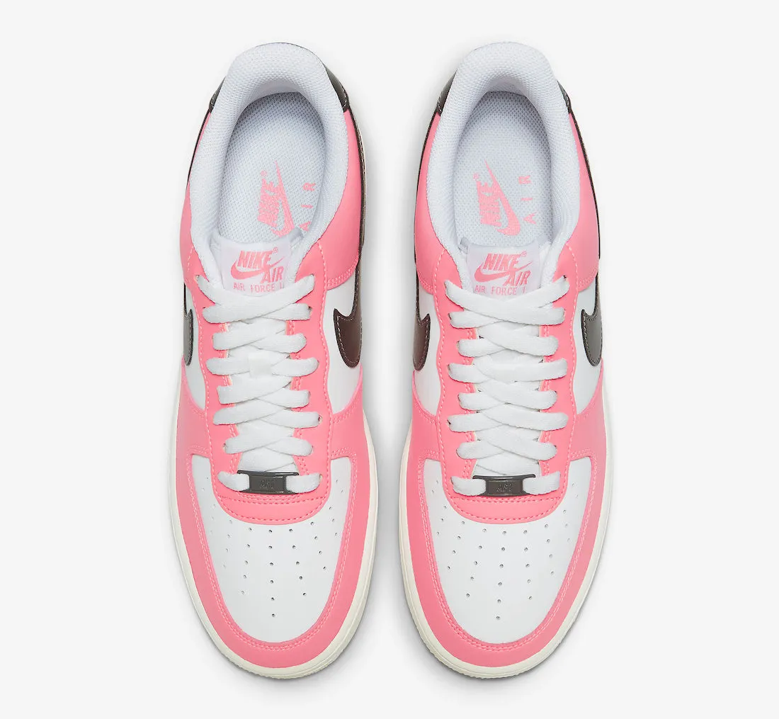 Nike Air Force 1 Low Neapolitan Pink Foam Baroque Brown White Sail FQ6850-621