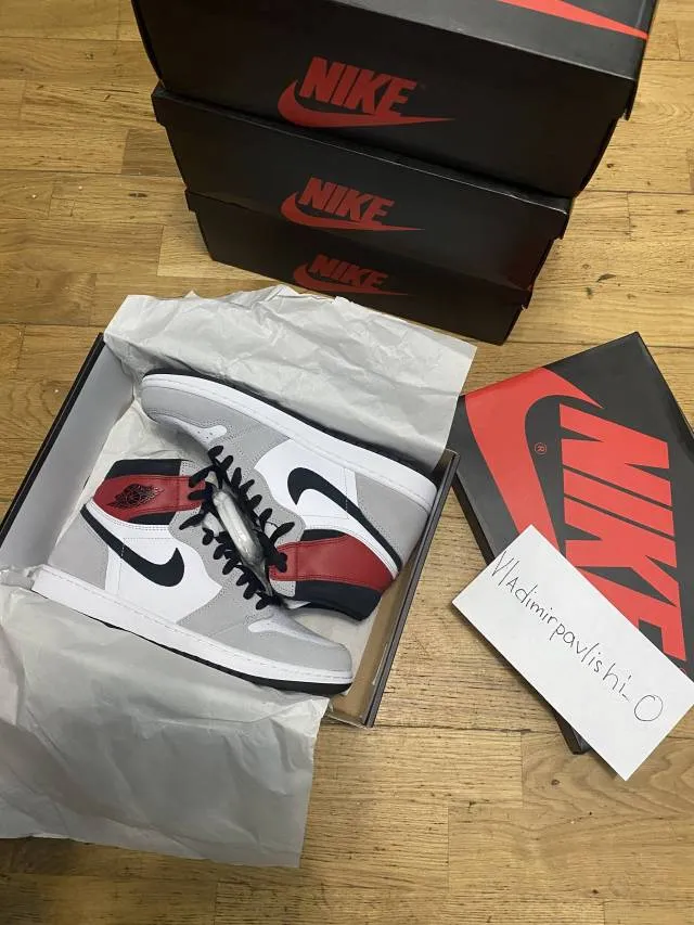 Nike air jordan 1 retro high og smoke grey