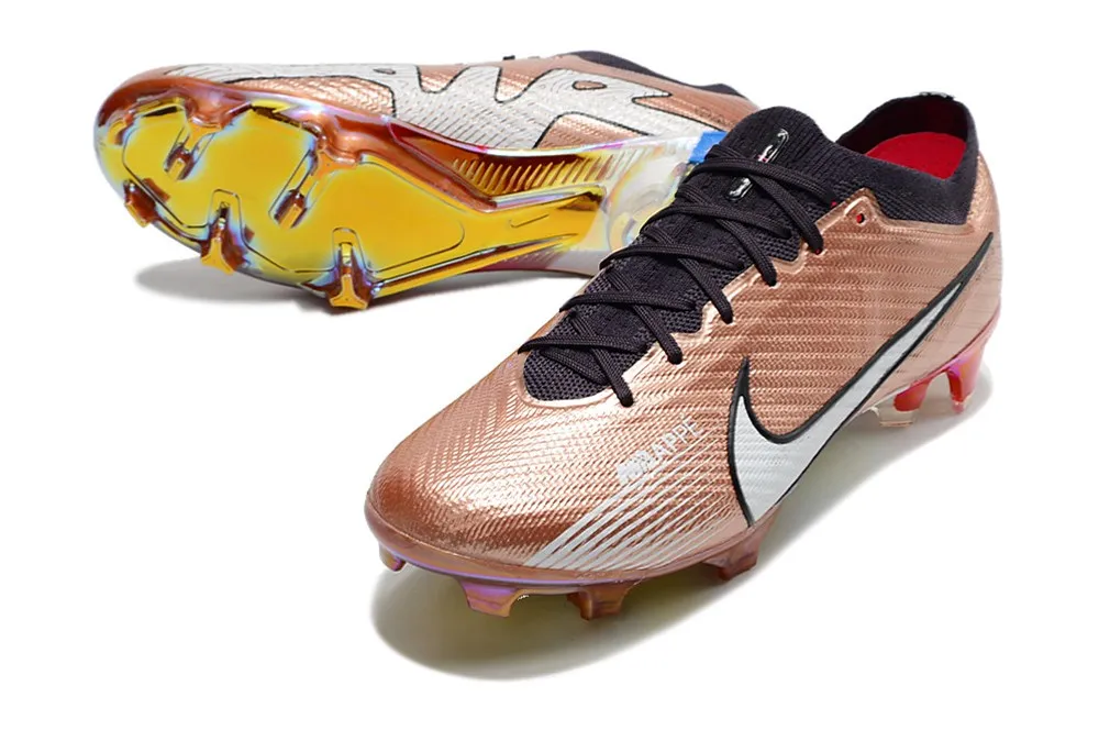 Nike Air Zoom Mercurial Vapor 15 Elite FG Kylian Mbappe Generation - Metallic Copper/Metallic Gold