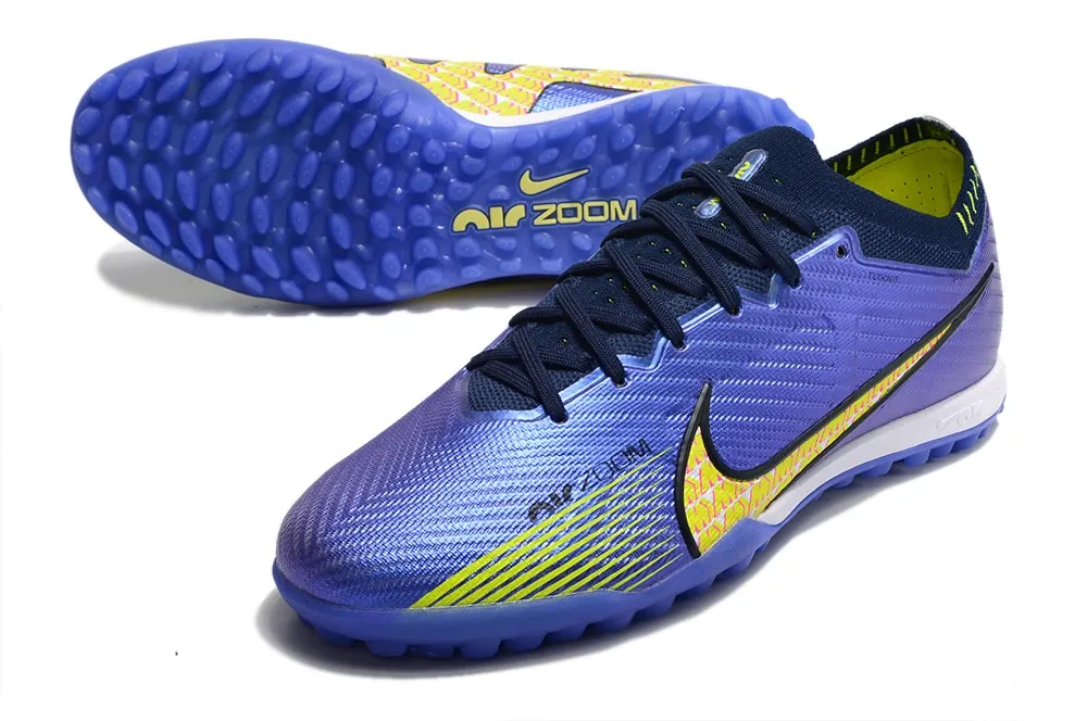 Nike Air Zoom Mercurial Vapor 15 Elite Turf - Purple Blue/Black/Yellow
