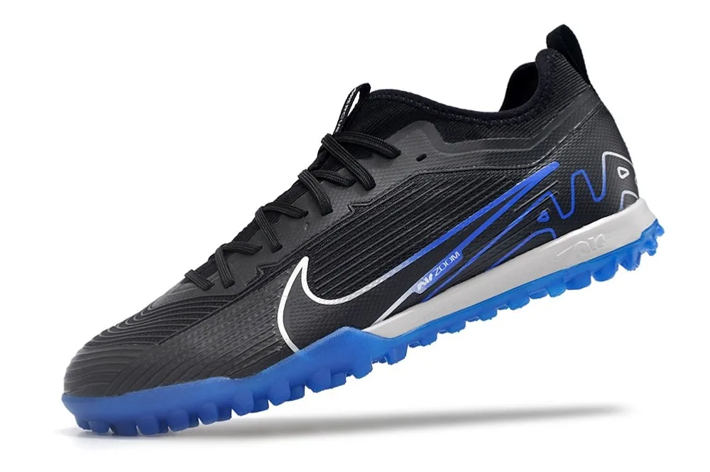 Nike Air Zoom Mercurial Vapor 15 Pro Turf Shadow Pack - Black/Chrome/Hyper Royal