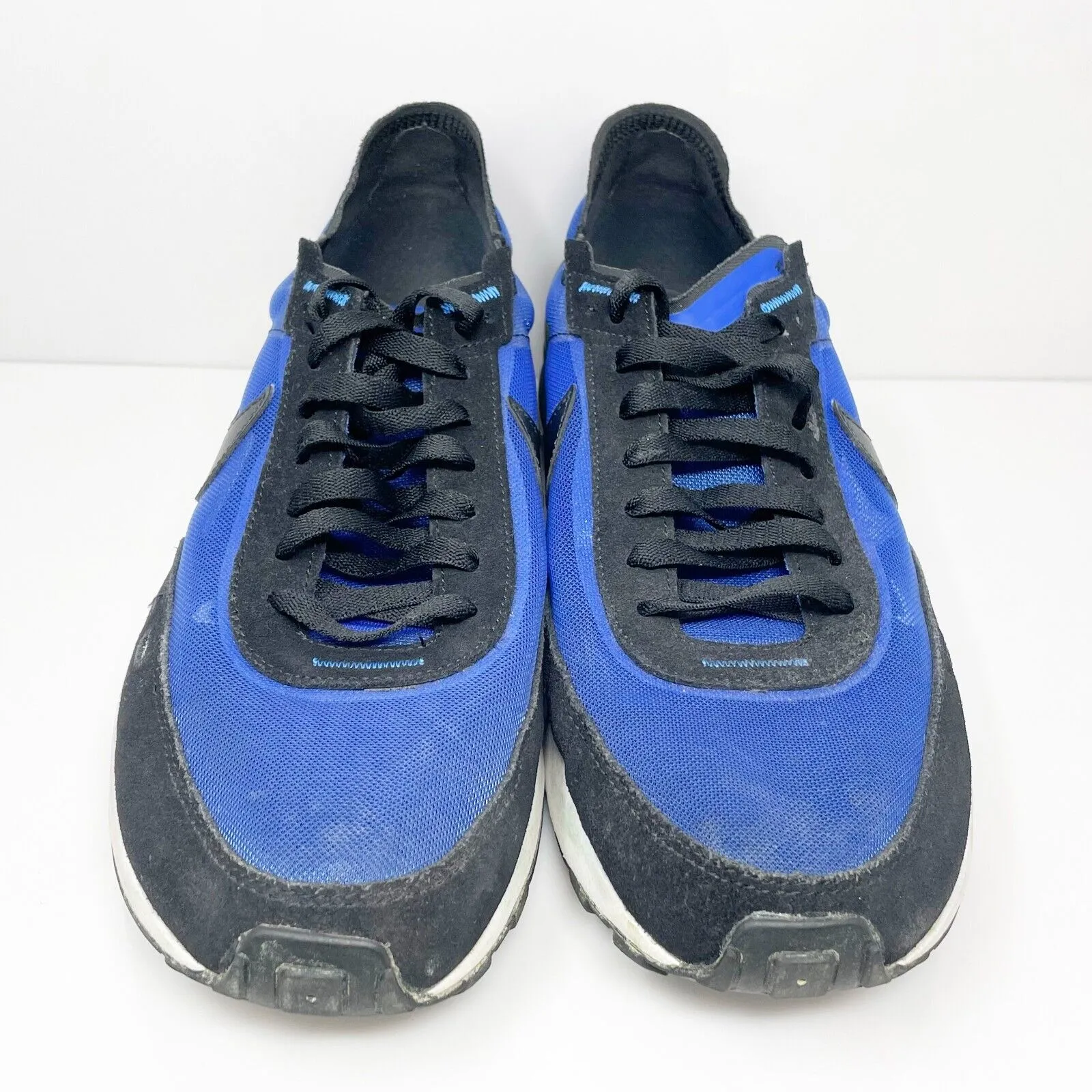 Nike Mens Waffle One DA7995-400 Blue Running Shoes Sneakers Size 12