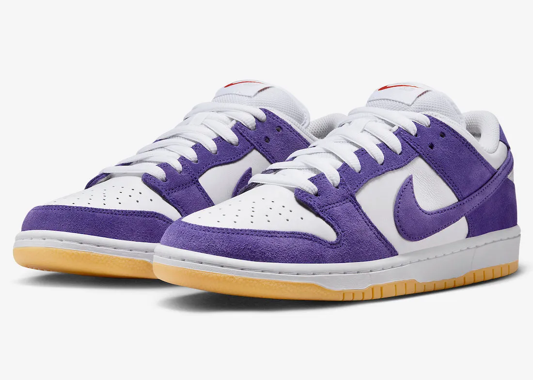 Nike SB Dunk Low Court Purple White Gum Light Brown DV5464-500