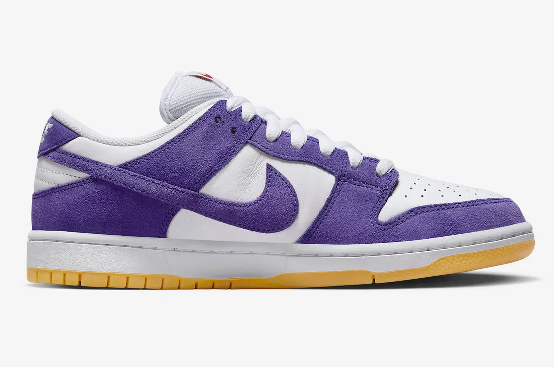 Nike SB Dunk Low Court Purple White Gum Light Brown DV5464-500