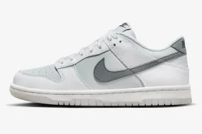Nike SB Dunk Low GS Reflective Swoosh Grey White FV0365-100