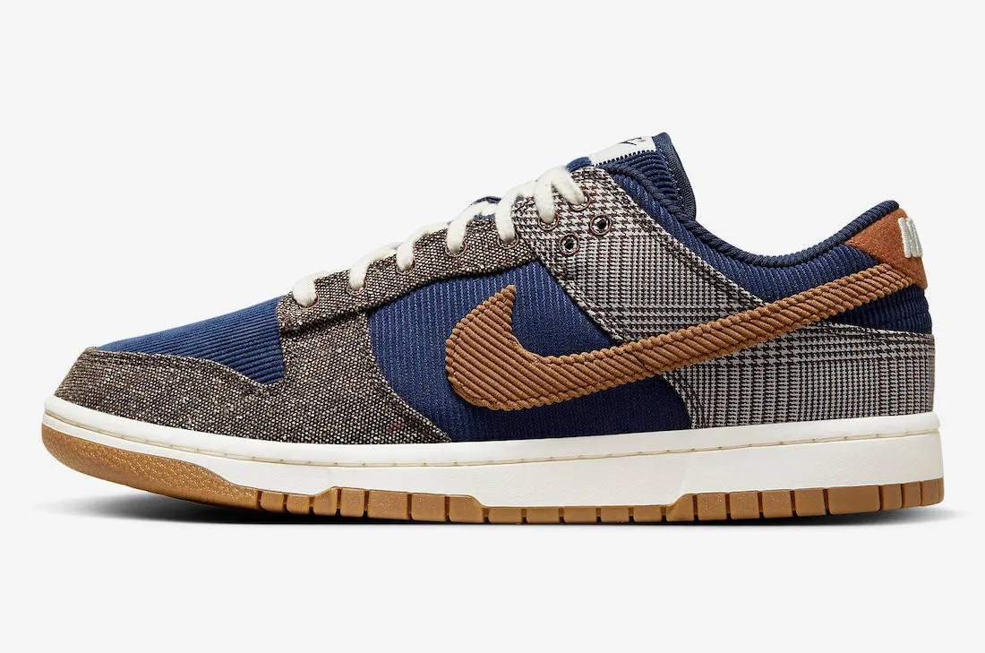 Nike SB Dunk Low Midnight Navy Ale Brown Pale Ivory FQ8746-410