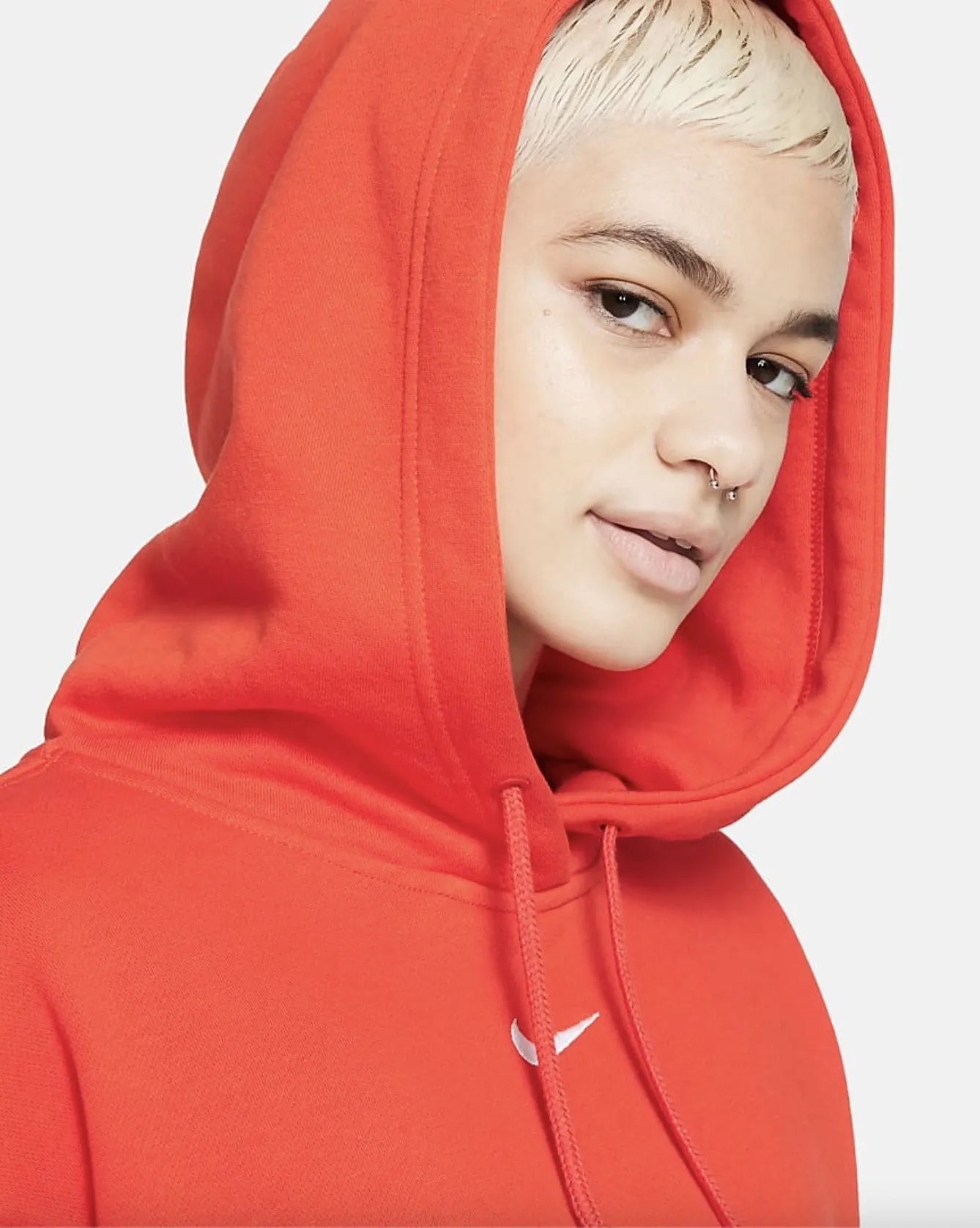 Nike  |Unisex Sweat Street Style Long Sleeves Plain Cotton Medium