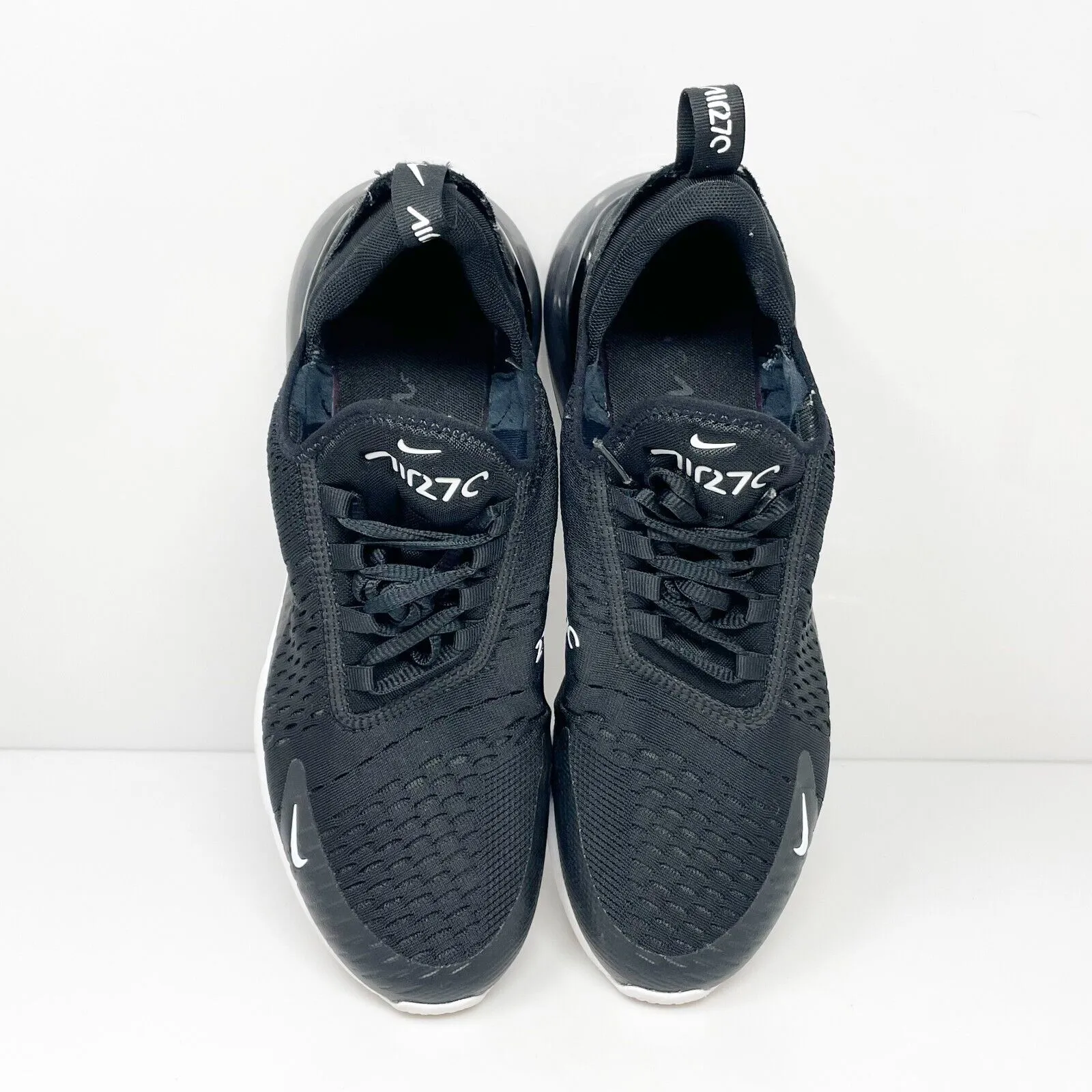 Nike Womens Air Max 270 AH6789-001 Black Running Shoes Sneakers Size 10.5